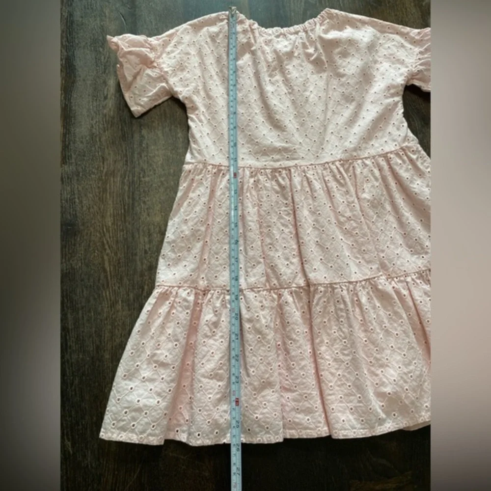 Gymboree Light Pink Eyelet dress size‎ 8